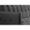 Charcoal Grey Sofa Bed Birlea Hudson 3 Seater Settee Fabric Click Clack 5