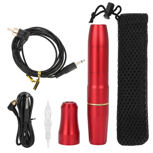 Tattoo Microblading Pen Detachable Pen Tip Liner Shader Tattoo Pen Machine Devicered