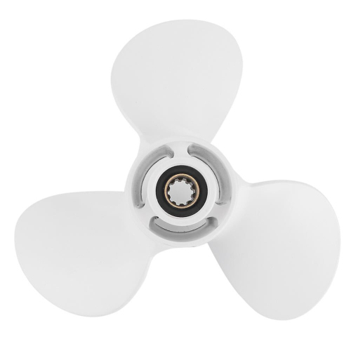 Aluminium Alloy Propeller 10 Spline Tooth 3 Blades 664&#8209;45947&#8209;01&#8209;el Fit For Yamaha 20&#8209;30hp Outboard
