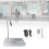 High Power Dual Way Bank Office Store Speaker Intercom Window Counter Interphone(eu Plug) 4