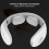 Intelligent Electric Cervical Vertebra Massager Pulse Hot Compress Therapy Neck Massage Instrument (matte Gray) 4