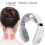 Intelligent Electric Cervical Vertebra Massager Pulse Hot Compress Therapy Neck Massage Instrument (matte Gray) 5