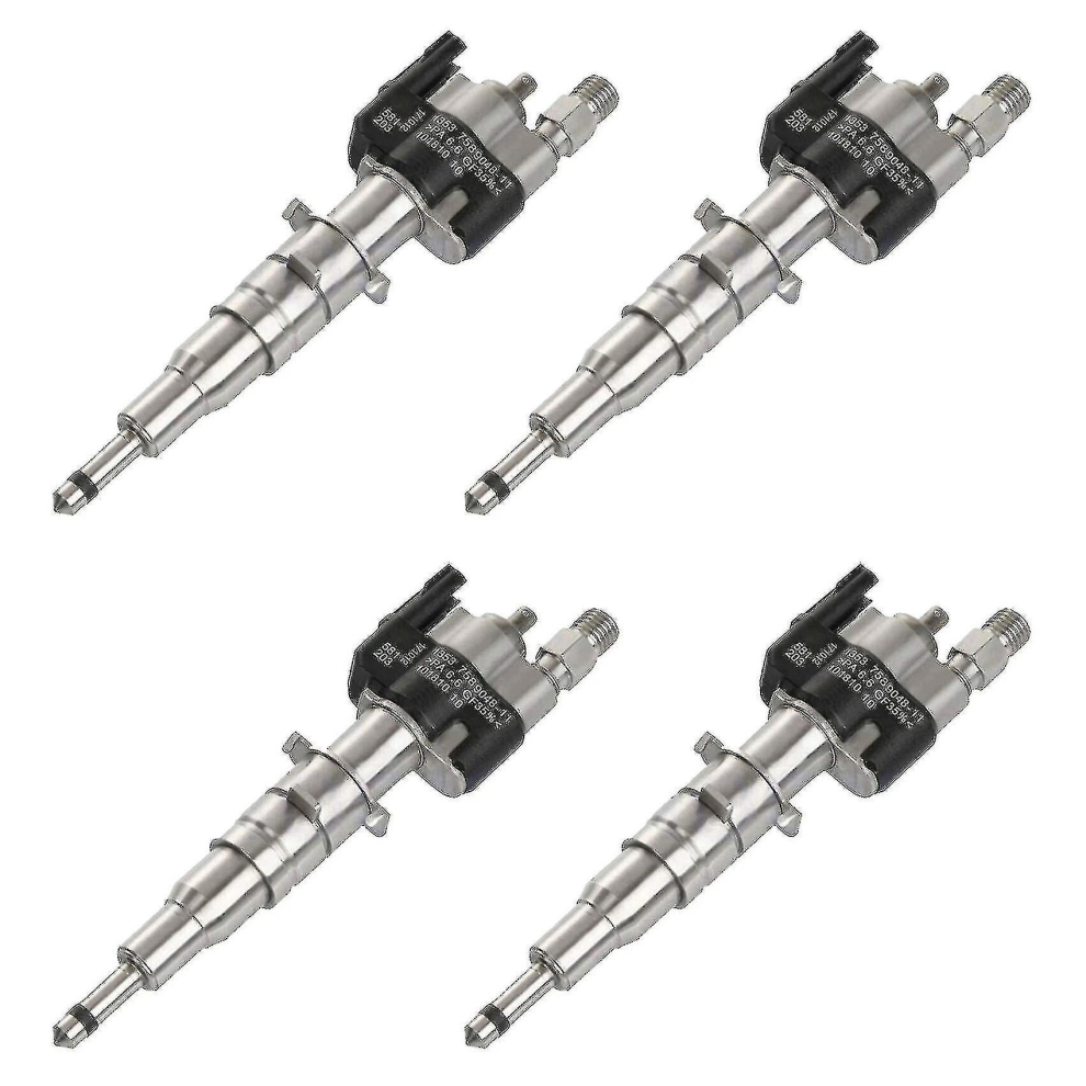 4pcs Fuel Injector Fuel Oil Nozzle 13537589048-11 Comptiable With- 1 3 5 6 Series X5 X6 N43 E93 N53 N63 135i 335i 550i 650i 740i