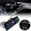 6 Gang Toggle Rocker Switch Panel Colorful Led Voltmeter For Rv Car Marine Boat 5