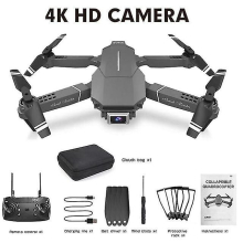Folding Wifi Drone 4k/1080p Hd Professional Camera Aerial Photography Gps Quadcopter Live Video Black Drone App Control