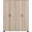 Seconique Oliver 4 Door Wardrobe Light Oak Effect 8