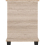 Seconique Oliver 3 Drawer Bedside Light Oak Effect 4