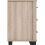 Seconique Oliver 3 Drawer Bedside Light Oak Effect 5