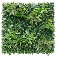 (Greenwheat) Artificial Plant Flower Living Wall Panels 1m x 1m