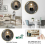 Hidden Camera Wall Clock Hd Mini Wifi Camera Night Vision Motion Detection Home Security Surveillanc 6