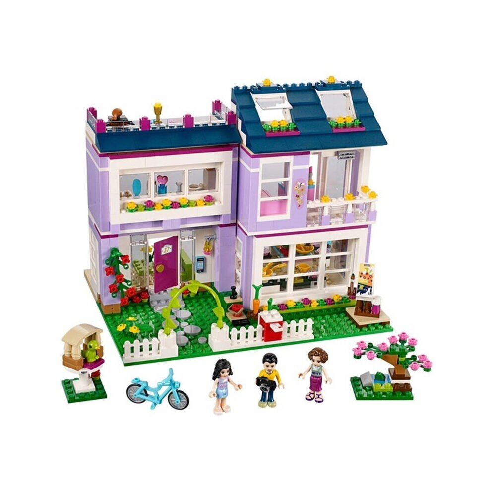 Friends Emma's House Building Blocks Compatible 41095 Bricks Emma Mia