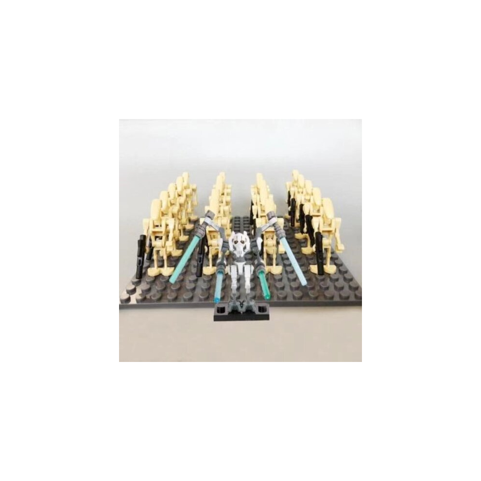 Xurikcoo (Battle Droids G 21Pcs) Star Wars Clone Troopers Minifigures Gift Fit Lego