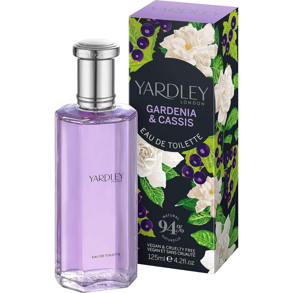 Yardley London Gardenia And Cassis Eau de Toilette 125ml Spray