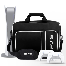 PS5 Storage Bag For PS5 Console and Controllers Accessories with Shoulder Strap