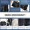 PS5 Storage Bag For PS5 Console and Controllers Accessories with Shoulder Strap 6