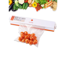 Food Vacuum Sealer BY-575 - White - Sealing System for Dry and Wet Food Storage, Vacuum Sealer Machine,Automatic Packing Machine
