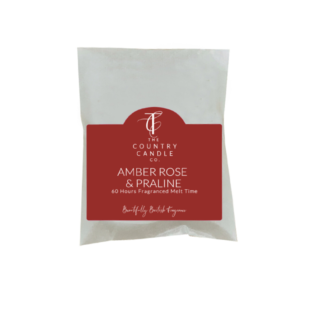 The Country Candle Company Pastels Wax Melts - Rose & Praline Amber