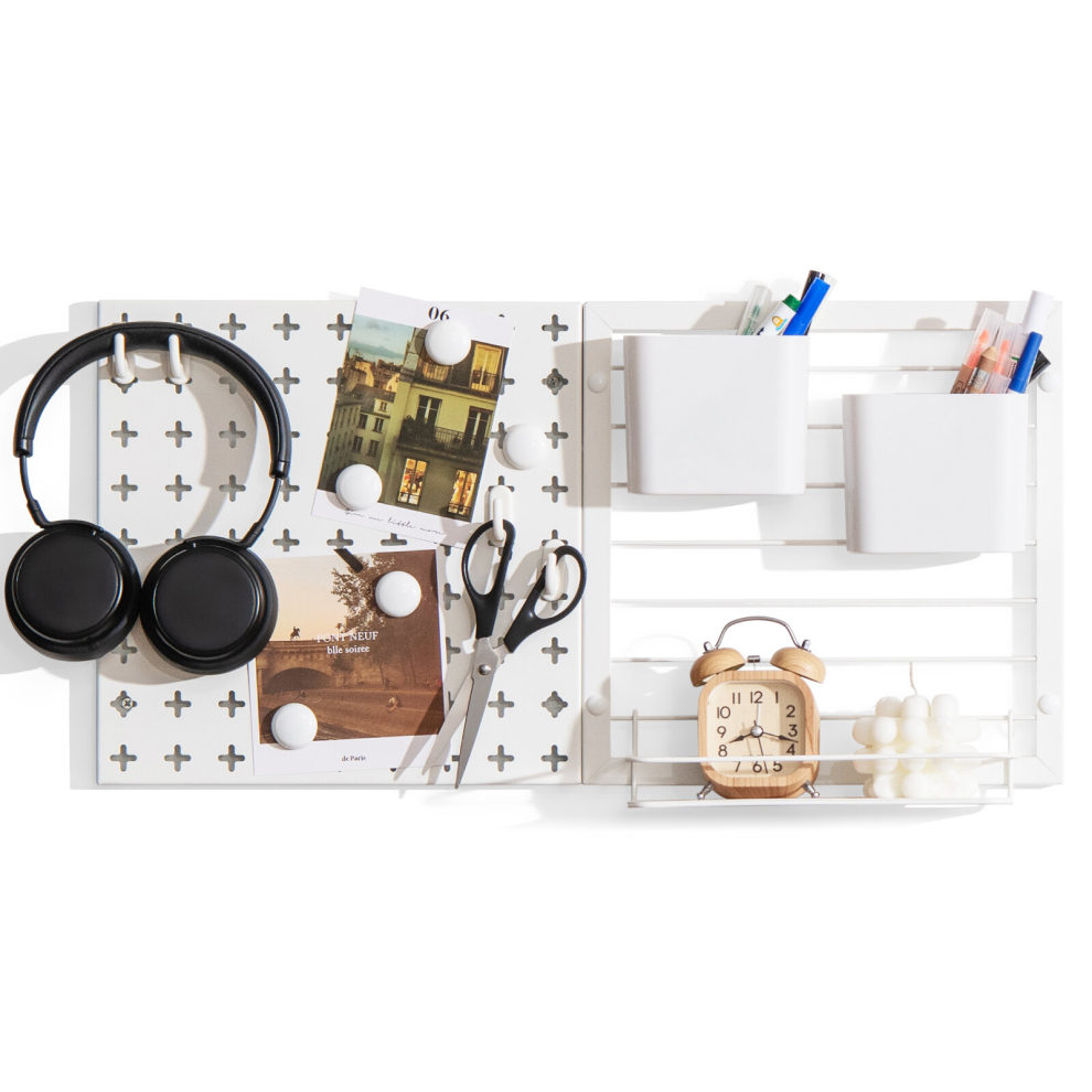 Pegboard Wall Organizer Kit Wall Mount Display 2 Pegboard Panels Kits Storage