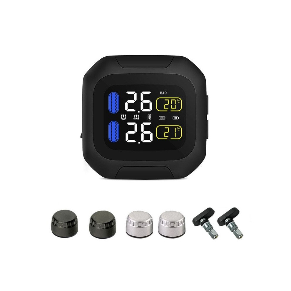 M3 Wireless Motorcycle TPMS Universal Tire Pressure Monitoring System