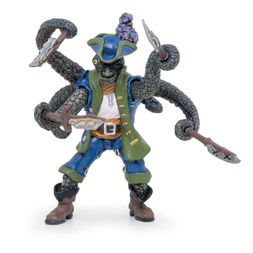 Figurita Pirata Mutante Pulpo