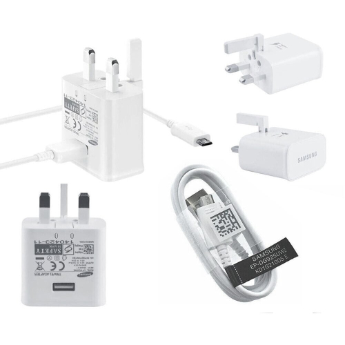 Samsung SAMSUNG 2A MAINS CHARGER PLUG + MICRO USB CABLE FOR GALAXY S4 S5 ACE Y NOTE 4