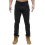 Ze Enzo (38 Regular, Black) Enzo Mens Cargo Straight Fit Denim Jeans 2