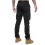 Ze Enzo (38 Regular, Black) Enzo Mens Cargo Straight Fit Denim Jeans 4