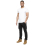 Ze Enzo (38 Regular, Black) Enzo Mens Cargo Straight Fit Denim Jeans 6