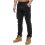 Ze Enzo (38 Regular, Black) Enzo Mens Cargo Straight Fit Denim Jeans 1