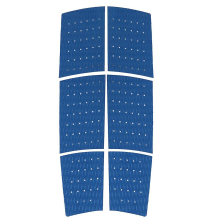 6pcs Eva Anti Slip Full Deck Grip Surfboard Boat Yacht Traction Pad Mat Decoration (blue)