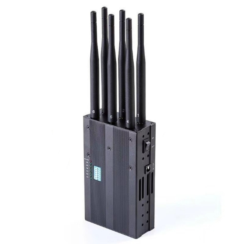 (EU plug) 6-band 2G 3G 4G + GPS + GSM + Beidou + WiFi Lojack Wireless Signal Detector