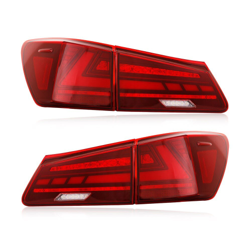 1 Set LED Tail Lights for Lexus IS250 2006 - 2012 LED DRL Car Light ...