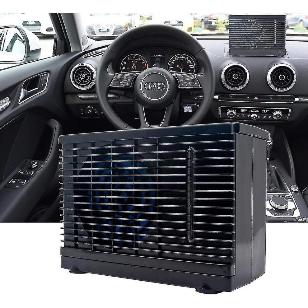 12V Car Auto Evaporative Air Conditioner Portable Water Ice Fan Cooler Air Conditioning 889617166480