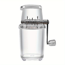 1pc Manual Ice Crusher, Kitchen Ice Crusher Home Milkshake Making Smoothie Machine