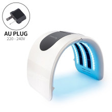 (AU PLUG (220-240V)) 2-IN-1 30-60 Heating Threapy Foldable 7 Color LED Photon Machine Face Body Mask Salon Home Use Skin Rejuvenation Acne Skin Care