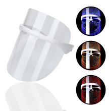 3 Colors LED Light Beauty Facial Mask Photon Therapy Anti Wrinkle Acne Whitening Skin Rejuvenation Care Face Mask Instrument