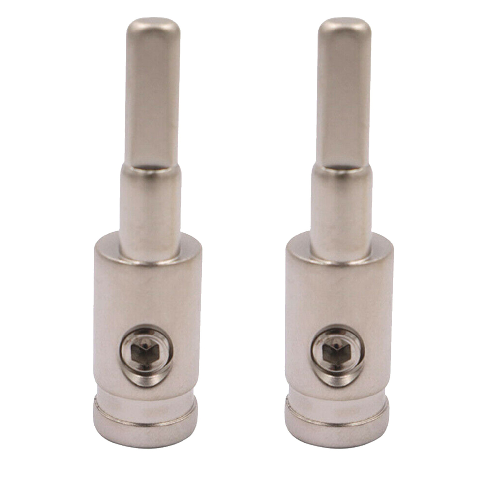 2Pcs Car Audio Amp 8 Gauge To 10 Gauge Input Pin Power Terminal Wire Reducer Tool Sliver 889614171616
