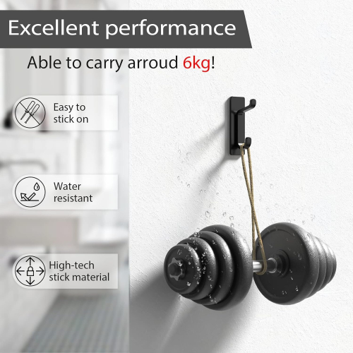 pickpiff Self Adhesive Hooks, Sticky Hooks Extra Strong 1