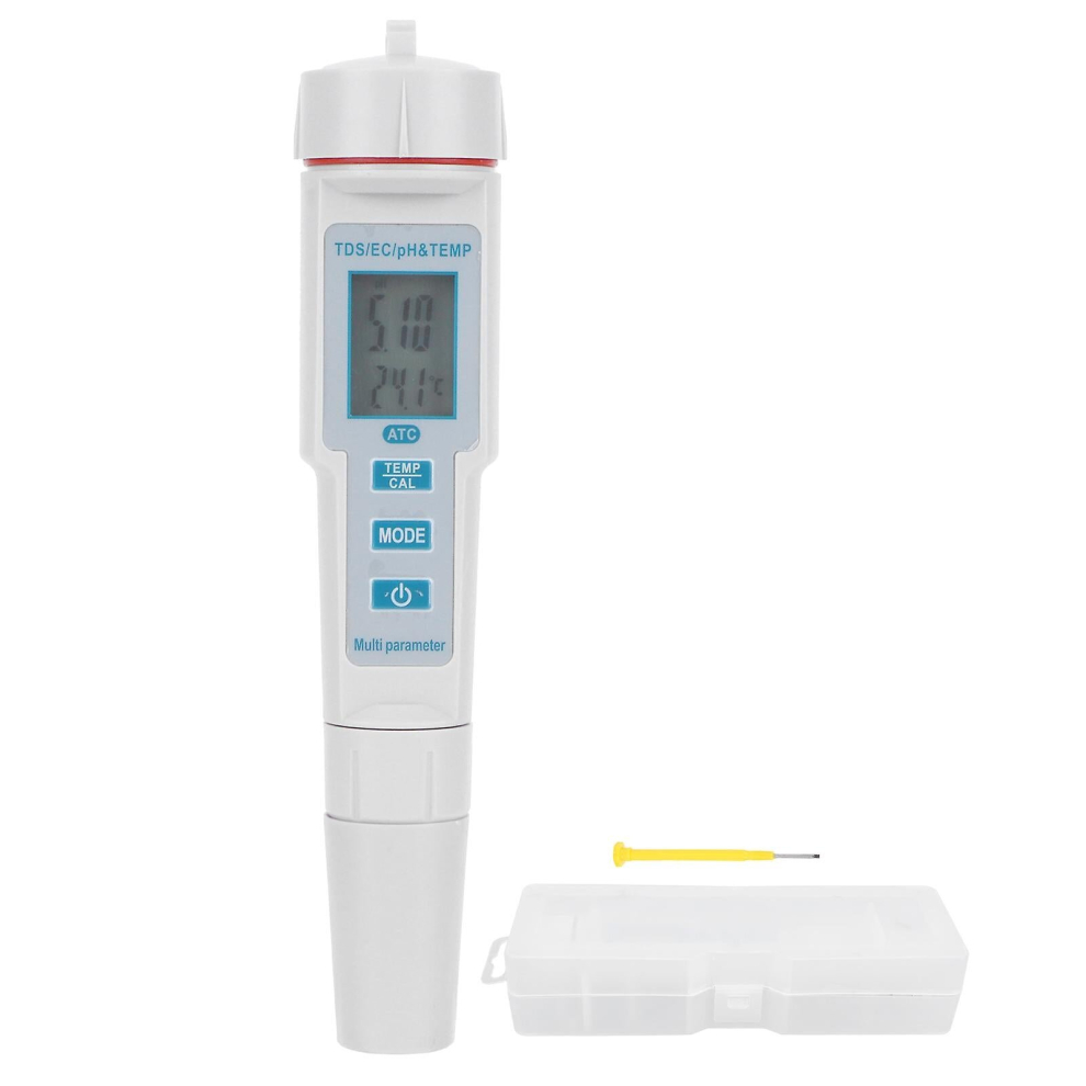 4 In 1 Water Quality Test Pen Ph/ec/tds/temp Tester For Swimming Pool Drinking Water Laboratory