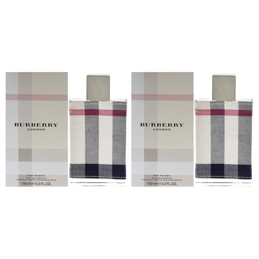 Burberry Burberry London - Pack of 2 For Women 3.3 oz EDP Spray