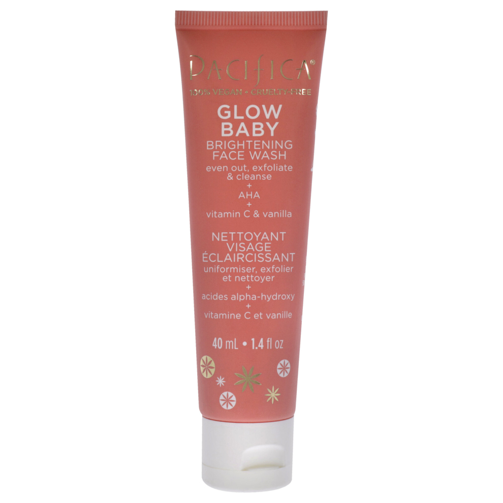 Glow Baby Brightening Face Wash by Pacifica for Women - 1.4 oz Face Wash