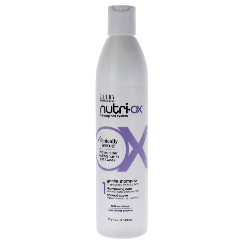 Nutri-Ox Chemically Treated Hair Shampoo For Unisex 15.2 oz Shampoo