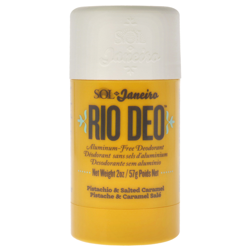 Rio Deo Aluminum-Free Deodorant - Pistachio and Salted Caramel by Sol de Janeiro for Unisex - 2 oz Deodorant Stick