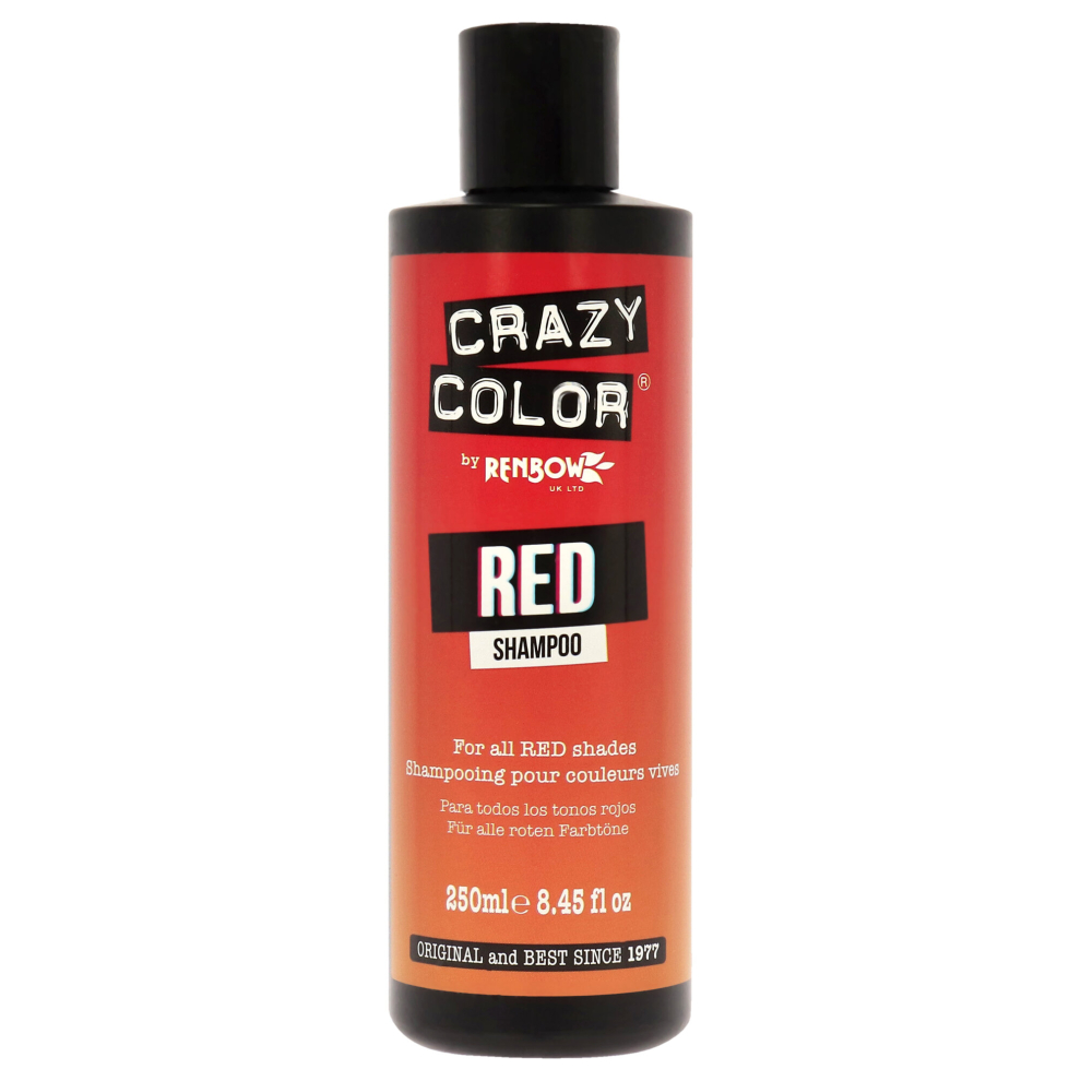 Crazy Color Red Vibrant Color Shampoo - By For Unisex - 8.45 Oz Shampoo