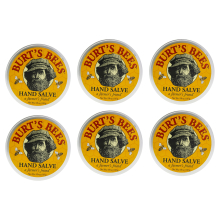 Burts Bees Hand Salve - Pack of 6 For Unisex 3 oz Cream