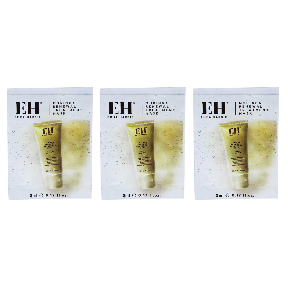 Emma Hardie Moringa Renewal Treatment Mask - Pack of 3 For Women 5 ml Treatment