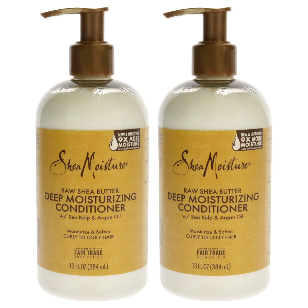 Shea Moisture Raw Shea Butter Restorative Conditioner - Pack of 2 For Unisex 13 oz Conditioner