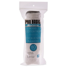 Pro Basic Round Cotton Pads af Marianna til Unisex - 80 pc puder