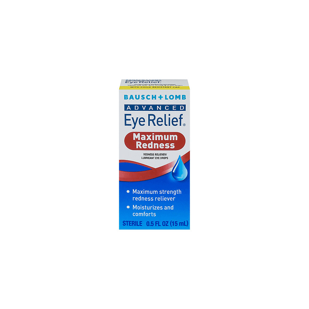 Bausch + Lomb Advanced Eye Relief Maximum Redness Eye Drops -15ml