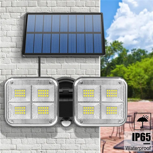 Super Bright Solar Lights 120COB Waterproof Solar Lamp With 16ft Line 1